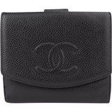 Chanel Caviar Leather CC Wallet