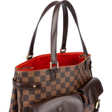 Louis Vuitton Damier Ebene Monogram Uzes Handbag