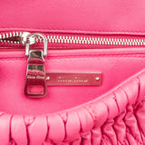 Miu Miu Quilted Leather Crystal Shoulder Bag