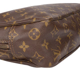 Louis Vuitton Canvas Monogram Trousse Toilette 28 Clutch