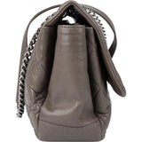 Chanel Quilted Calfskin Single Flap Crossbody Bag