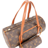 Louis Vuitton Canvas Monogram Papillon Set Handbag