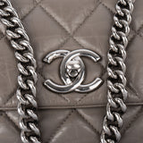 Chanel Quilted Calfskin Single Flap Crossbody Bag