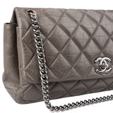 Chanel Quilted Calfskin Single Flap Crossbody Bag