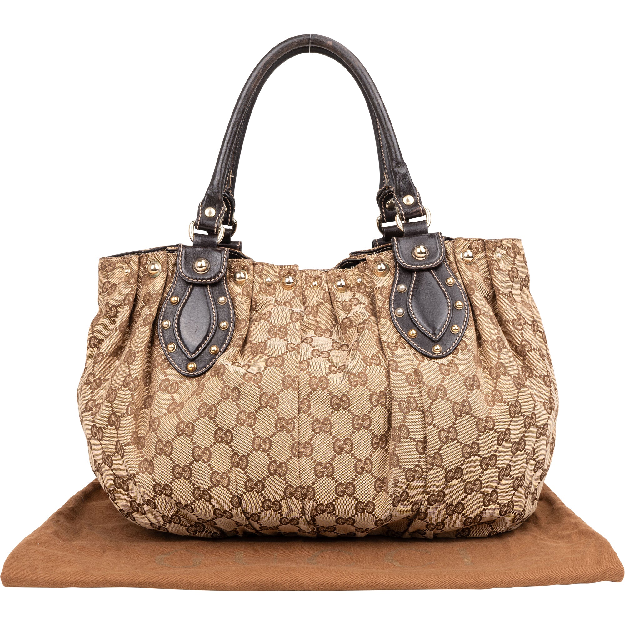 Gucci GG Monogram Pelham Handbag - vintageandkickz