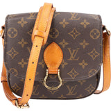 Louis Vuitton Canvas Monogram Saint Cloud MM Crossbody Bag