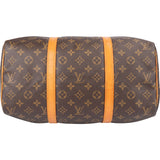 Louis Vuitton Canvas Monogram Sac Souple 35 Handbag