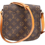 Louis Vuitton Canvas Monogram Saint Cloud MM Crossbody Bag