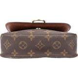 Louis Vuitton Canvas Monogram Saint Cloud MM Crossbody Bag