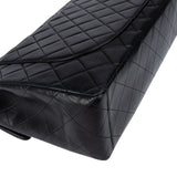 Chanel Quilted Lambskin 24K Gold Maxi Single Flap Crossbody Bag