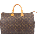 Louis Vuitton Canvas Monogram Speedy 40 Handbag