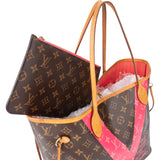 Louis Vuitton Canvas Monogram Limited V Neverfull MM Shopper Bag