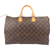 Louis Vuitton Canvas Monogram Speedy 40 Handbag