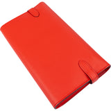 Hermès Orange Epsom Leather Kelly Wallet