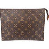 Louis Vuitton Canvas Monogram Poche Toilette 25 Clutch
