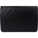 Chanel Quilted Lambskin 24K Gold Single Flap Crossbody Bag