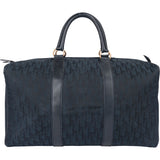 Christian Dior Satin Trotter Monogram Boston 45 Duffle Bag