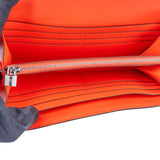 Hermès Orange Epsom Leather Kelly Wallet