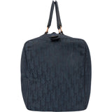 Christian Dior Satin Trotter Monogram Boston 45 Duffle Bag