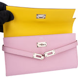 Hermès Sylvester Juane De Naples Verso Epsom Leather Kelly Wallet