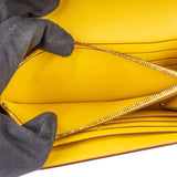 Hermès Sylvester Juane De Naples Verso Epsom Leather Kelly Wallet