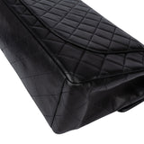 Chanel Quilted Lambskin 24K Gold Maxi Single Flap Crossbody Bag