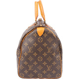 Louis Vuitton Canvas Monogram Speedy 35 Handbag