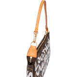 Louis Vuitton Limited Graffiti Monogram Pochette Accessoire Handbag