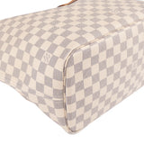 Louis Vuitton Monogram Damier Azur Canvas Neverfull MM Shoulder Bag - vintageandkickz