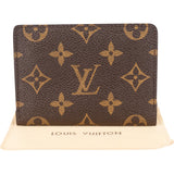 Louis Vuitton Canvas Monogram Cardholder