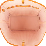 Louis Vuitton Monogram Damier Azur Canvas Neverfull MM Shoulder Bag - vintageandkickz