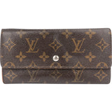 Louis Vuitton Canvas Monogram Sarah Wallet