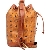 MCM Visetos Monogram Bucket Crossbody Bag