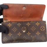 Louis Vuitton Canvas Monogram Sarah Wallet