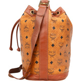 MCM Visetos Monogram Bucket Crossbody Bag
