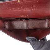 Chanel Quilted Caviar Leather Jumbo Double Flap Crossbody Bag