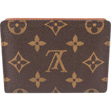 Louis Vuitton Canvas Monogram Cardholder