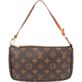 Louis Vuitton Canvas Monogram Pochette Accessoire Handbag
