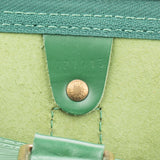 Louis Vuitton Vert Epi Leather Keepall 55