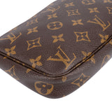 Louis Vuitton Canvas Monogram Pochette Accessoire Handbag