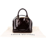 Louis Vuitton Amarante Vernis Monogram Alma BB Handbag