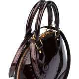 Louis Vuitton Amarante Vernis Monogram Alma BB Handbag