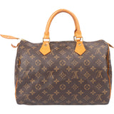 Louis Vuitton Canvas Monogram Speedy 30 Handbag