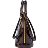 Louis Vuitton Amarante Vernis Monogram Alma BB Handbag