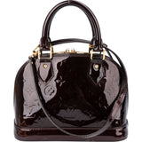Louis Vuitton Amarante Vernis Monogram Alma BB Handbag