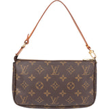Louis Vuitton Canvas Monogram Pochette Accessoire Handbag