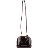 Louis Vuitton Amarante Vernis Monogram Alma BB Handbag