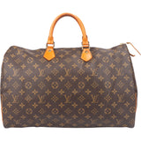 Louis Vuitton Canvas Monogram Speedy 40 Handbag