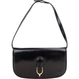 Gucci Black Leather Shoulder Bag