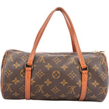 Louis Vuitton Canvas Monogram Papillon Handbag Set